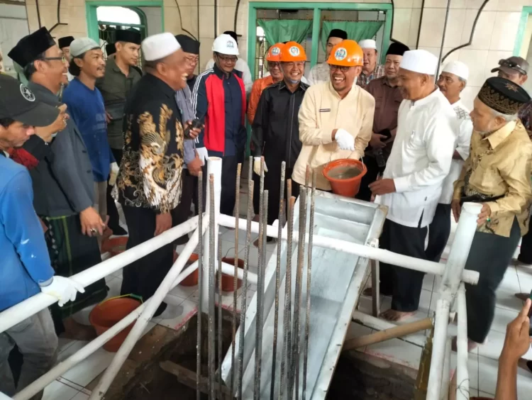 Peletakan Batu Pertama oleh Wakil Wali Kota Tandai Pembangunan Masjid Jami Al Ubudiyah