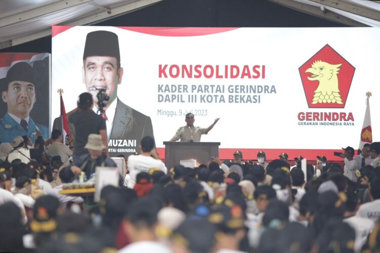 Sekjen Gerindra Ajak Kader Menangkan Prabowo dengan Tenang dan Santun