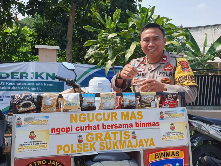 Dengarkan Curhatan dan Keluhan Warga, Aipda Mohadi Gagas Program ‘Ngucur Mas’