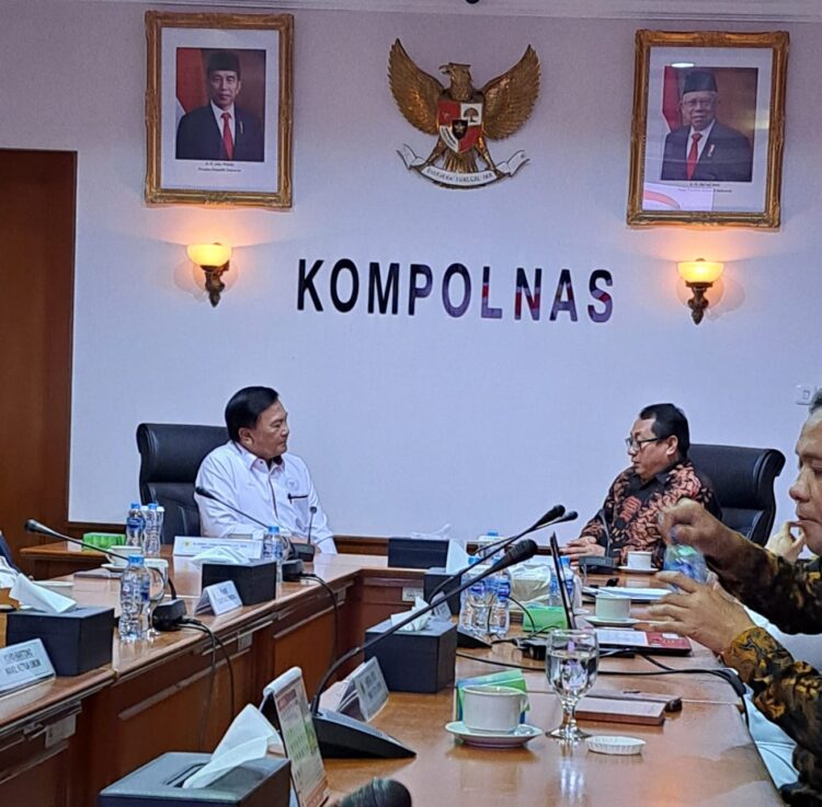 Ikut Wujudkan Pemilu Damai dan Bermartabat, SMSI Pusat Audensi dengan Kompolnas