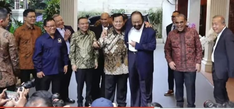 Sekjen Gerindra: Pertemuan Prabowo dan Surya Paloh Bicarakan Persoalan Bangsa