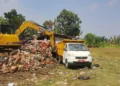 Kembali Jadi Sarana Olahraga, Tumpukan Sampah di TPS Liar Lapangan Porkas Diangkut